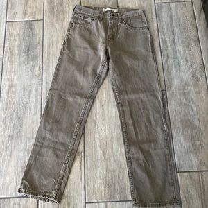 Men’s khaki jeans. Regular fit. Like new.  Hardly worn.